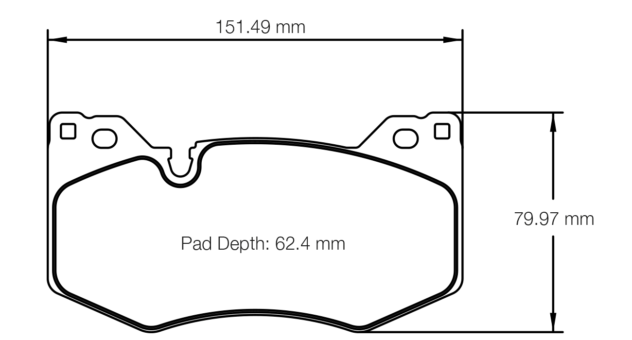 Pagid Racing RSL 29 Brake Pads - Front | S8278R29001 - Pagid Racing brake pads