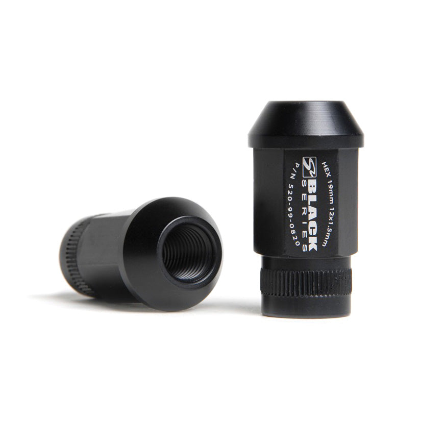 SKUNK2 20-PC BLACK SERIES LUG NUT SET 12MM X 1.5MM