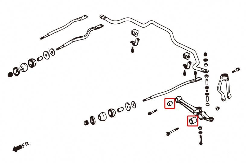 Front Lower Arm Bush Honda Accord