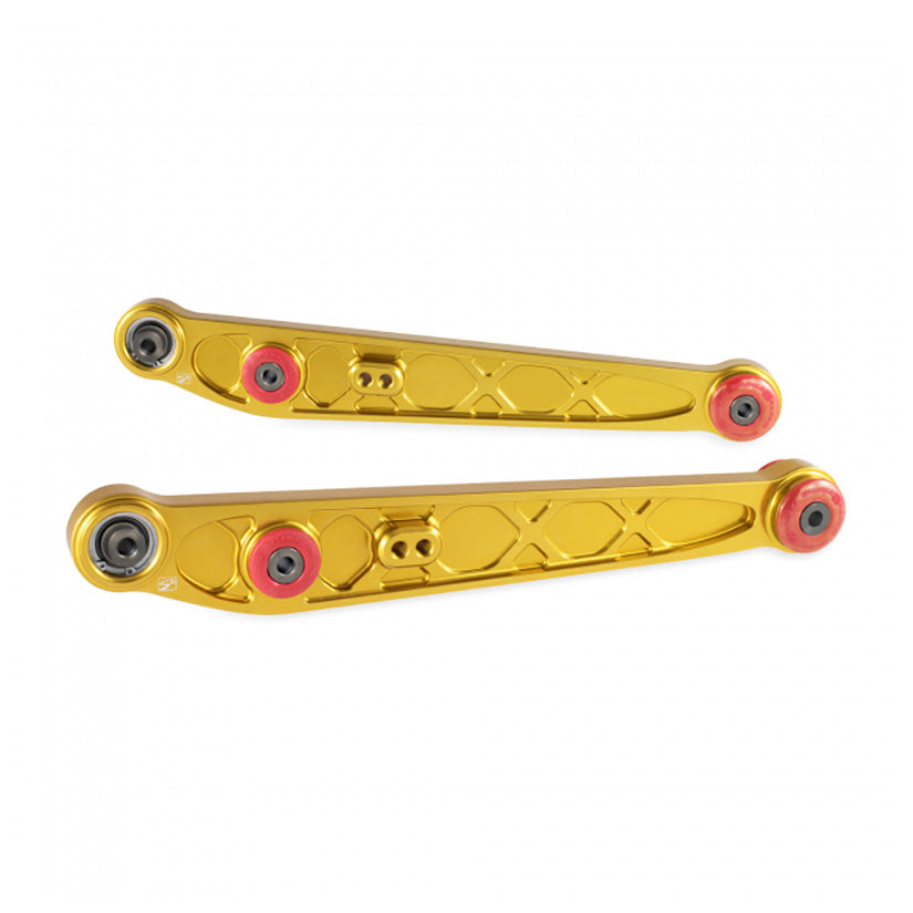 SKUNK2 RACING EK ALPHA SERIES LOWER CONTROL ARMS GOLD
