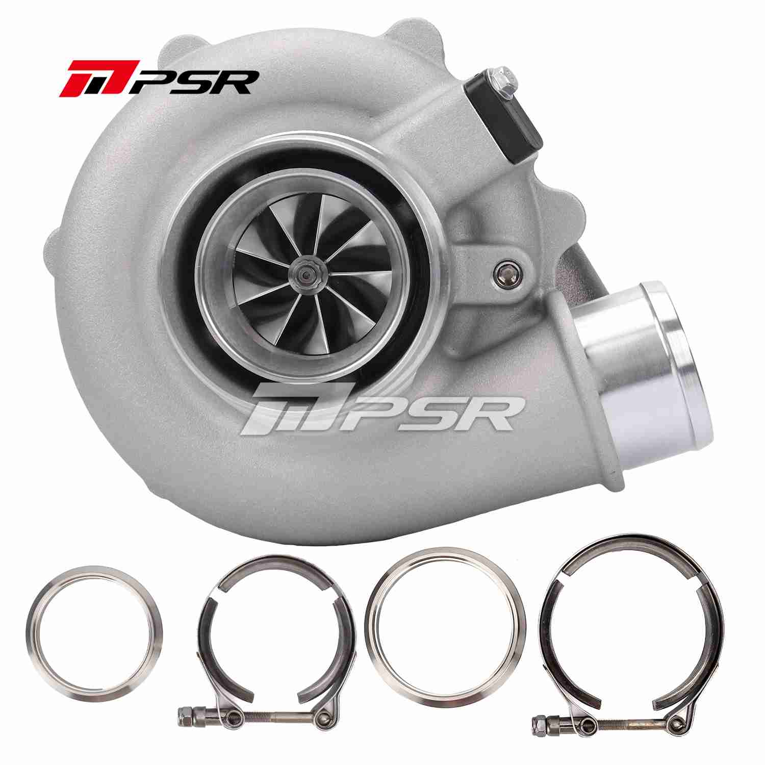 Pulsar Turbo PSR Reverse Rotation 5455G Dual Ball Bearing Turbocharger HP Rating 660 by Pulsar Turbo available at Torque Lab