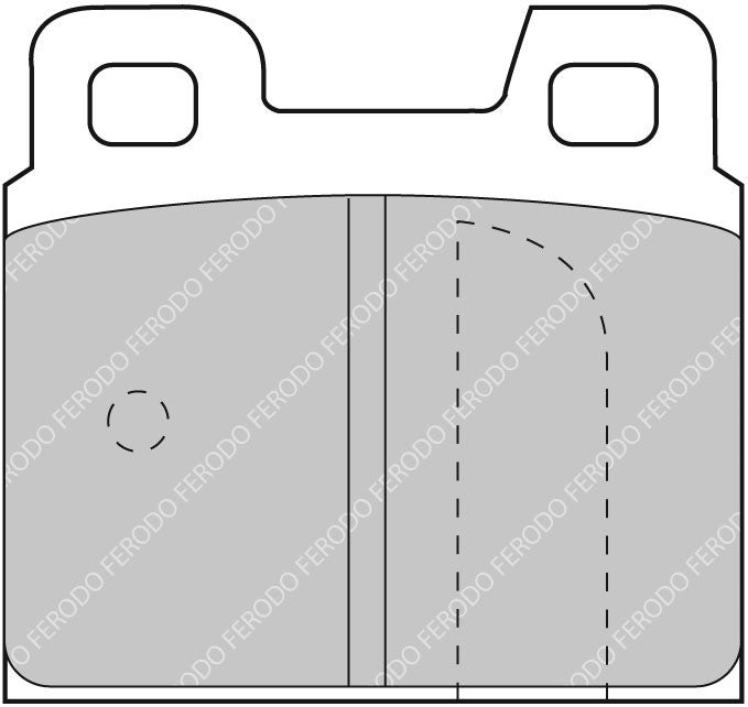 Ferodo Semi-Metallic Brake Pads | FER-FCP93R