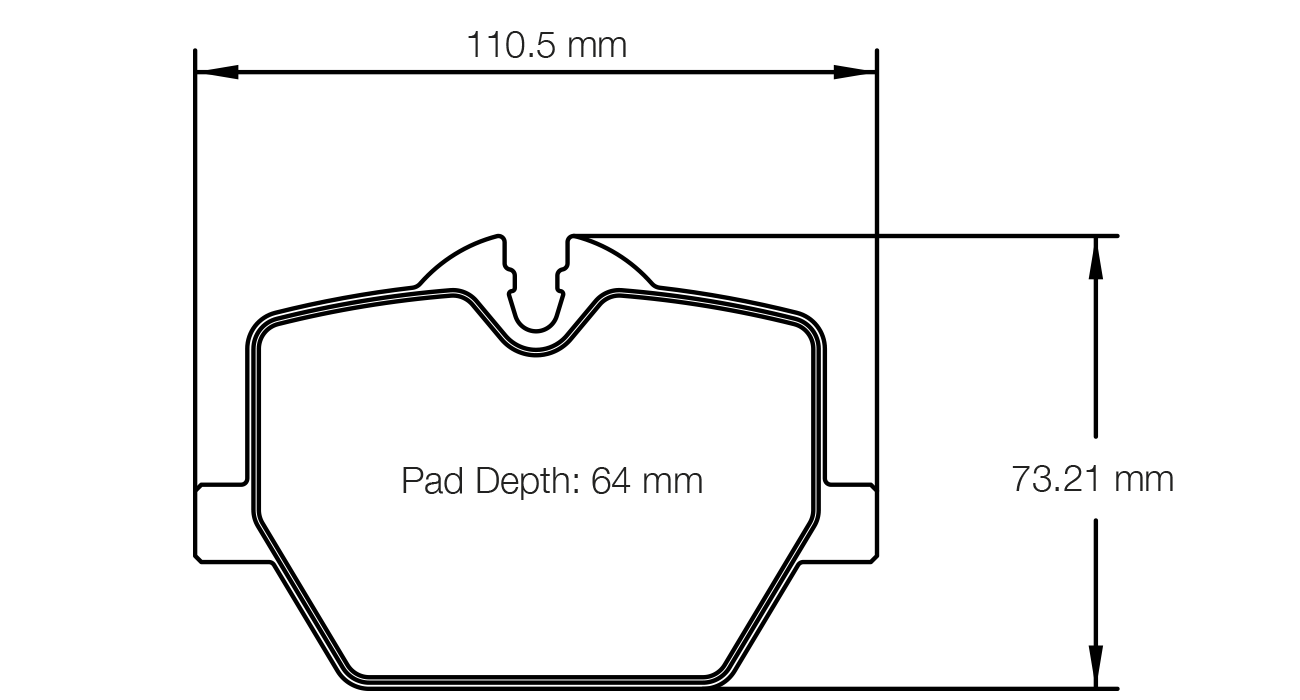 Pagid Racing RSL 29 Brake Pads - Rear | S8276R29001 - Pagid Racing brake pads