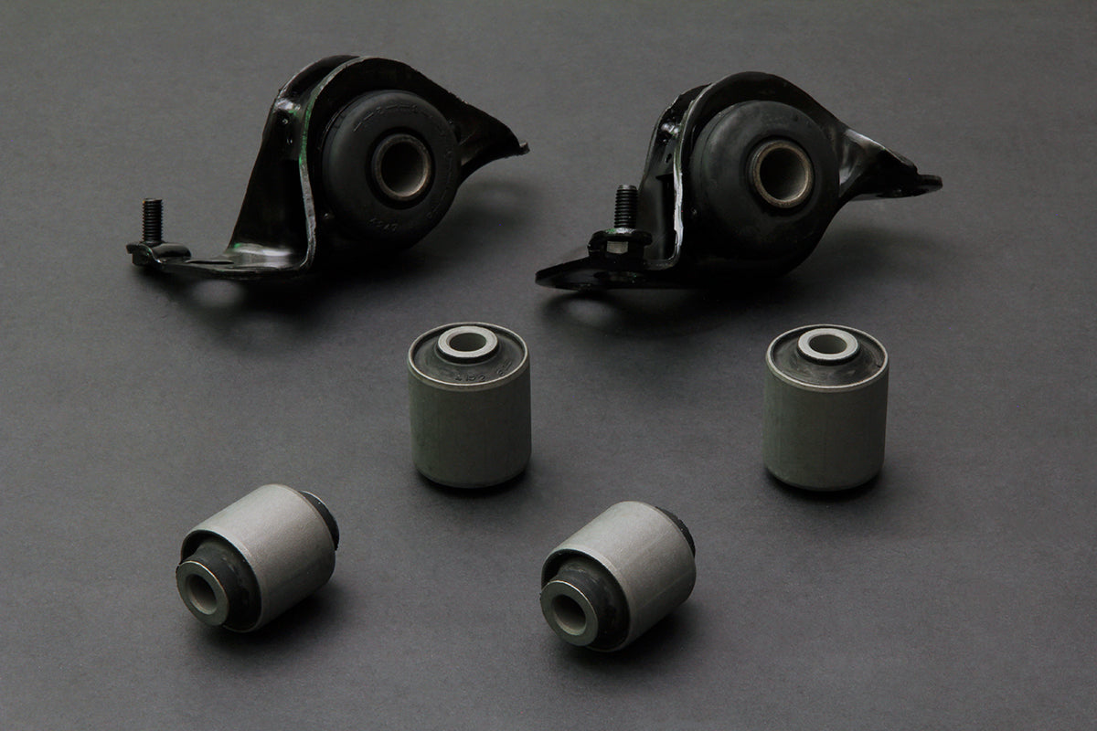Hardrace Hardened Rubber Front Lower Arm Bushes 6Pc Set Honda Civic EG Integra DC2 92-00