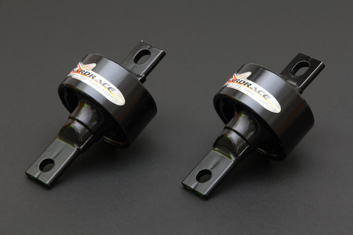 Hardrace Hardened Rubber Rear Trailing Arm Bushes 2Pc Set Honda Civic EF EG EK 88-00