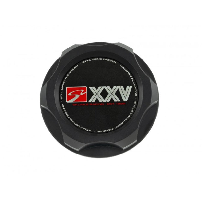 Skunk2 25th Anniversary Billet Oil Cap - Black
