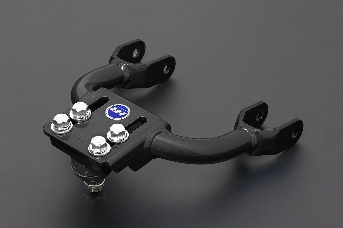 Hardrace Honda Civic EG Front Upper Adjustable Control Arm - No Bushings Black 2Pcs/Set