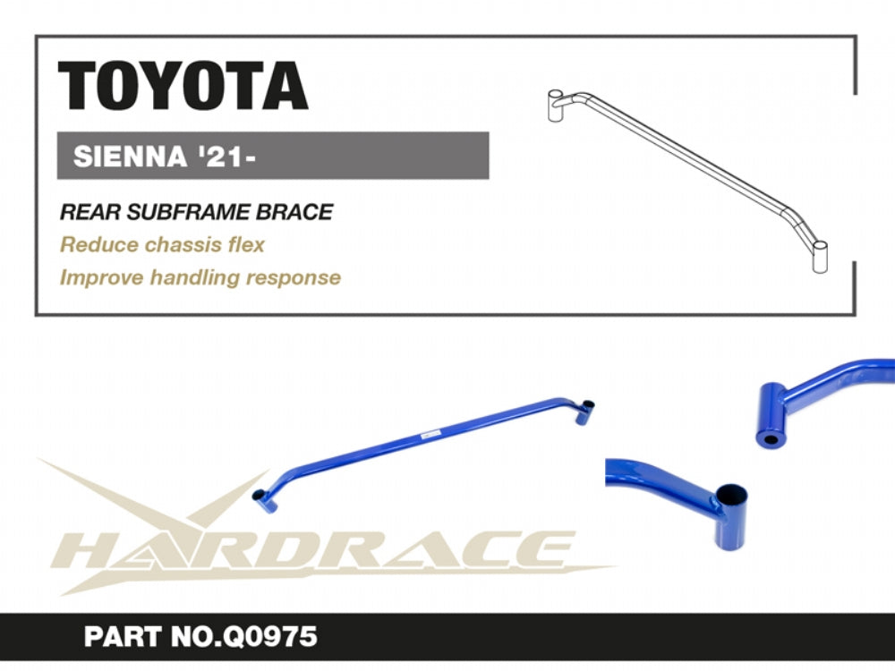Rear Subframe Brace Toyota Sienna