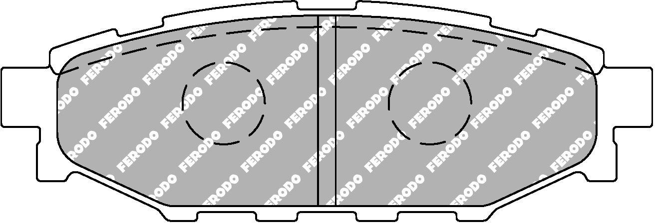 Ferodo Semi-Metallic Brake Pads | FER-FCP1947H