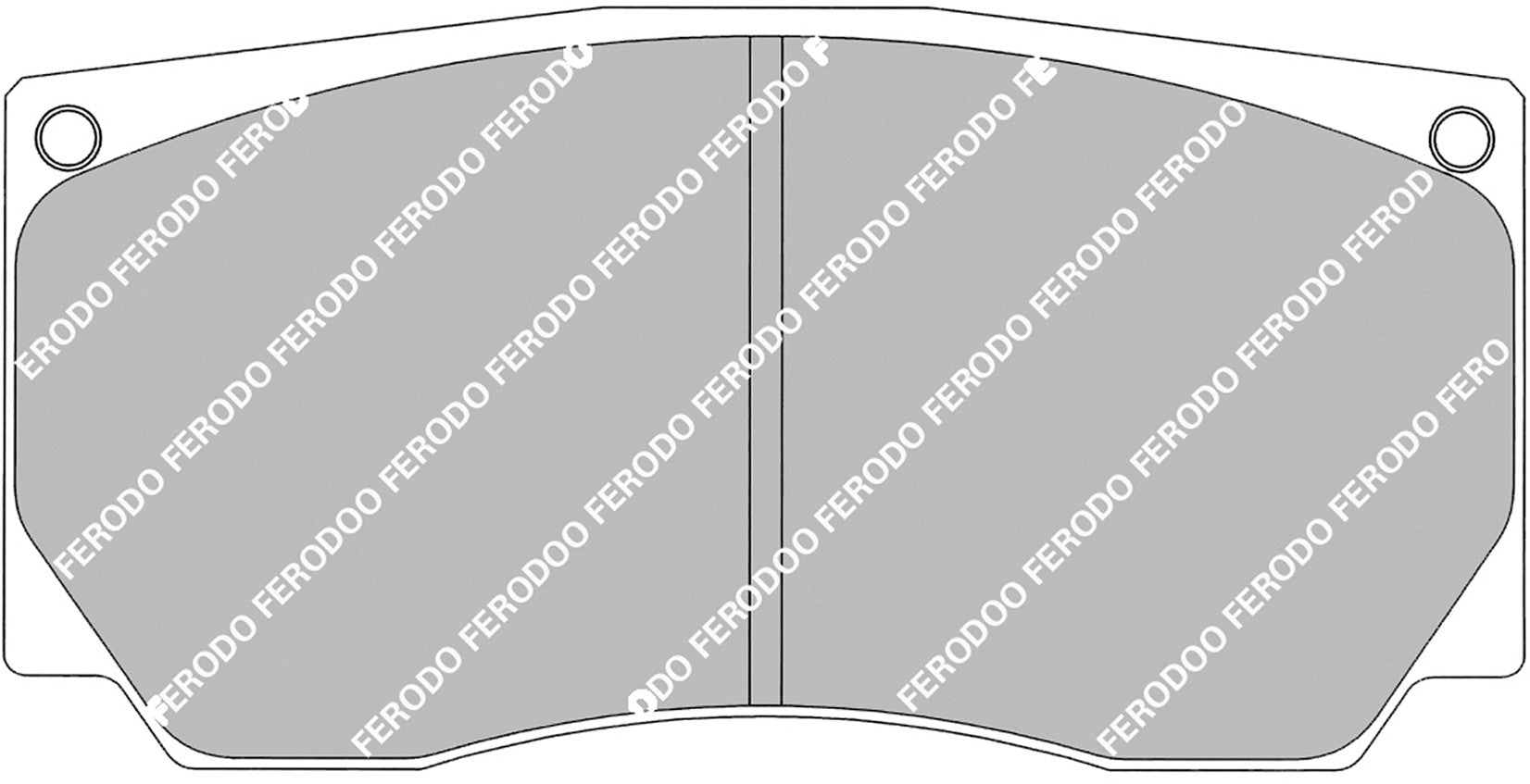 Ferodo Semi-Metallic Brake Pads | FER-FRP3088R