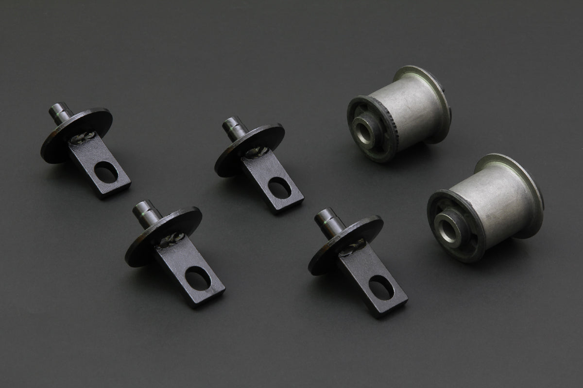 Hardrace Hardened Rubber Rear Trailing Arm Bushes 6Pc Set Honda Civic EP3 Integra DC5 01-06
