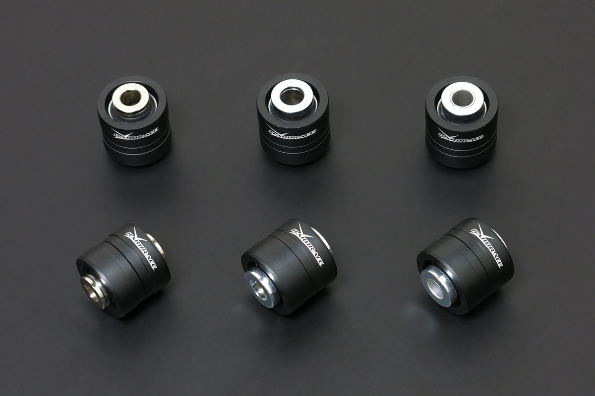 Hardrace Spherical Bearings Rear Knuckle Bushes 6Pc Set Honda Civic EP3 01-05