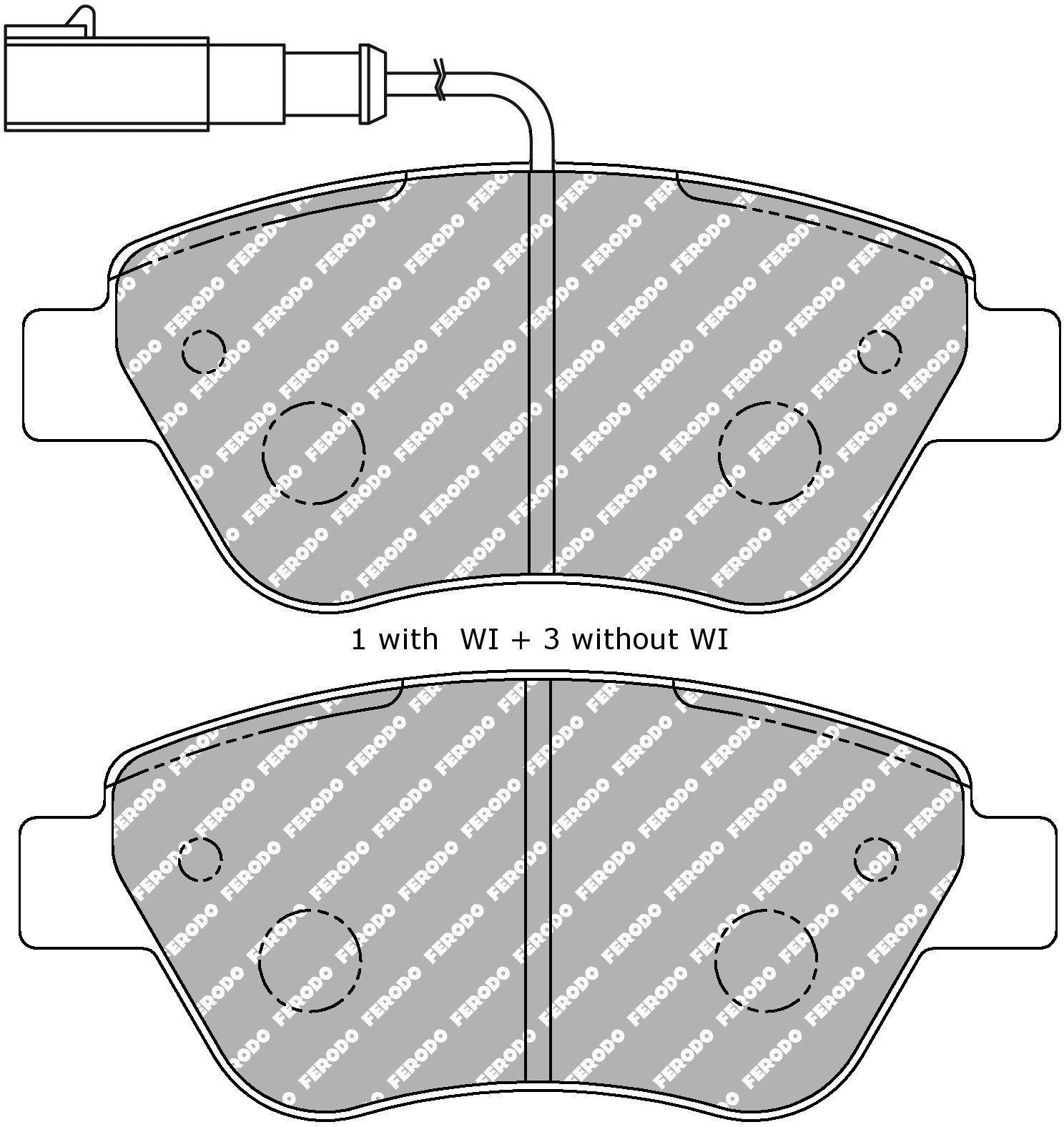 Ferodo Semi-Metallic Brake Pads | FER-FDS1466