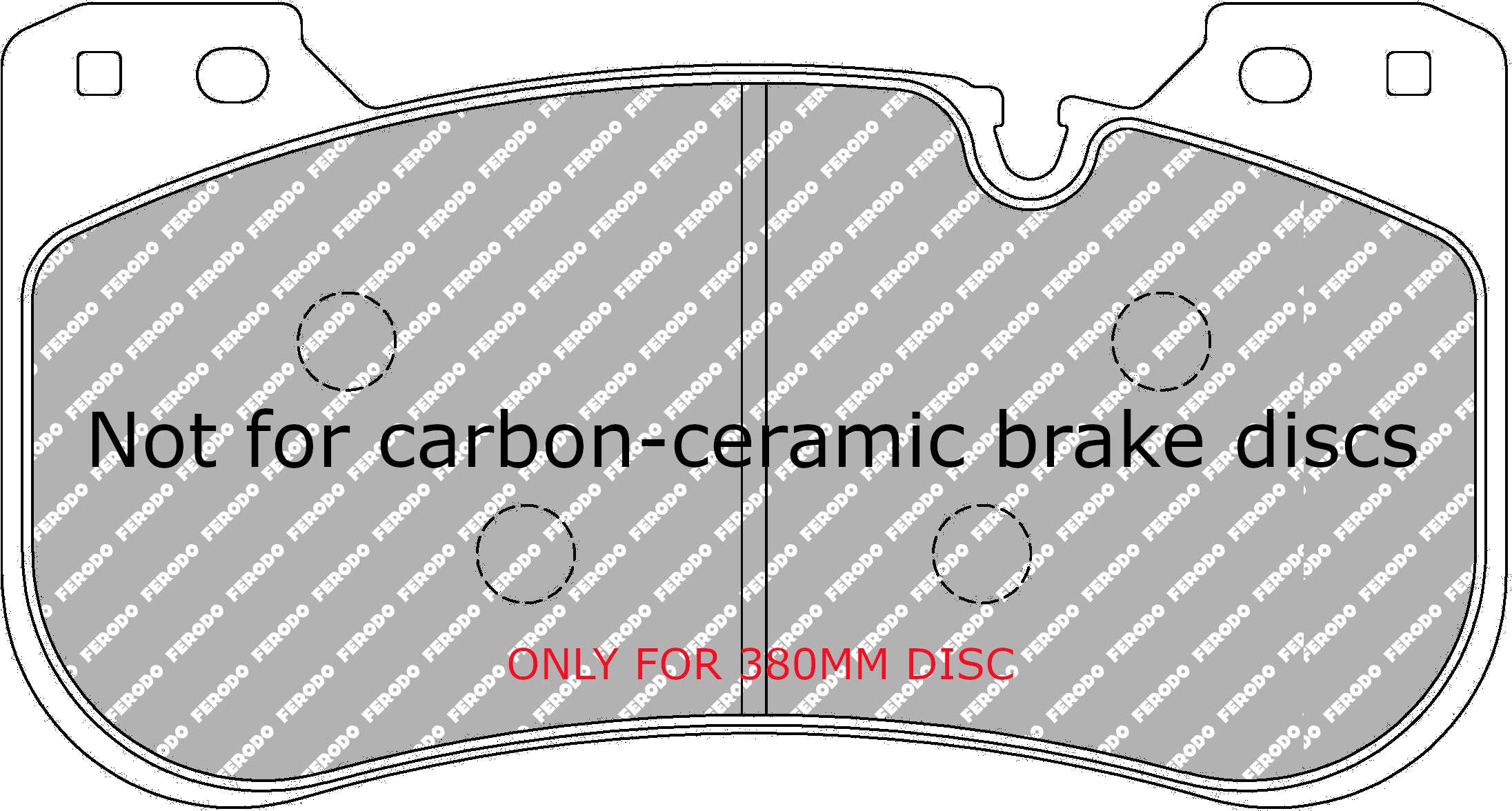 Ferodo Semi-Metallic Brake Pads | FER-FCP5546H