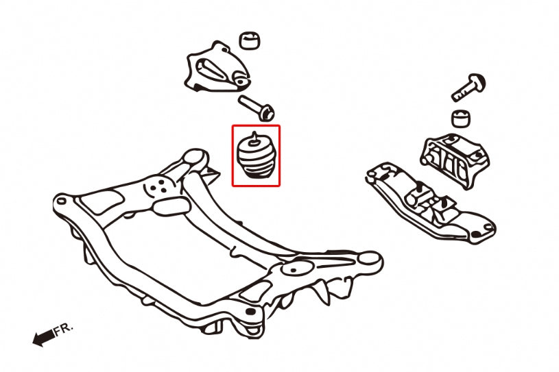 Harden Engine Mount Hyundai Genesis coupe