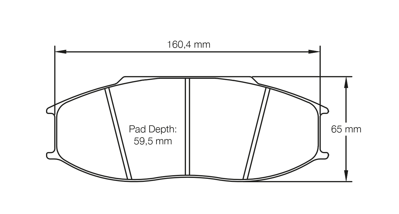 Pagid Racing RSL 1 Brake Pads - Front | S8092L01001 - Pagid Racing brake pads