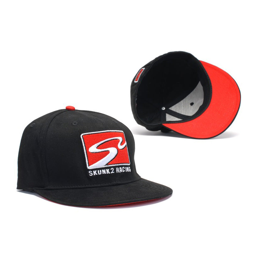 SKUNK2 S2 RACETRACK CAP BLACK LARGE/X-LARGE