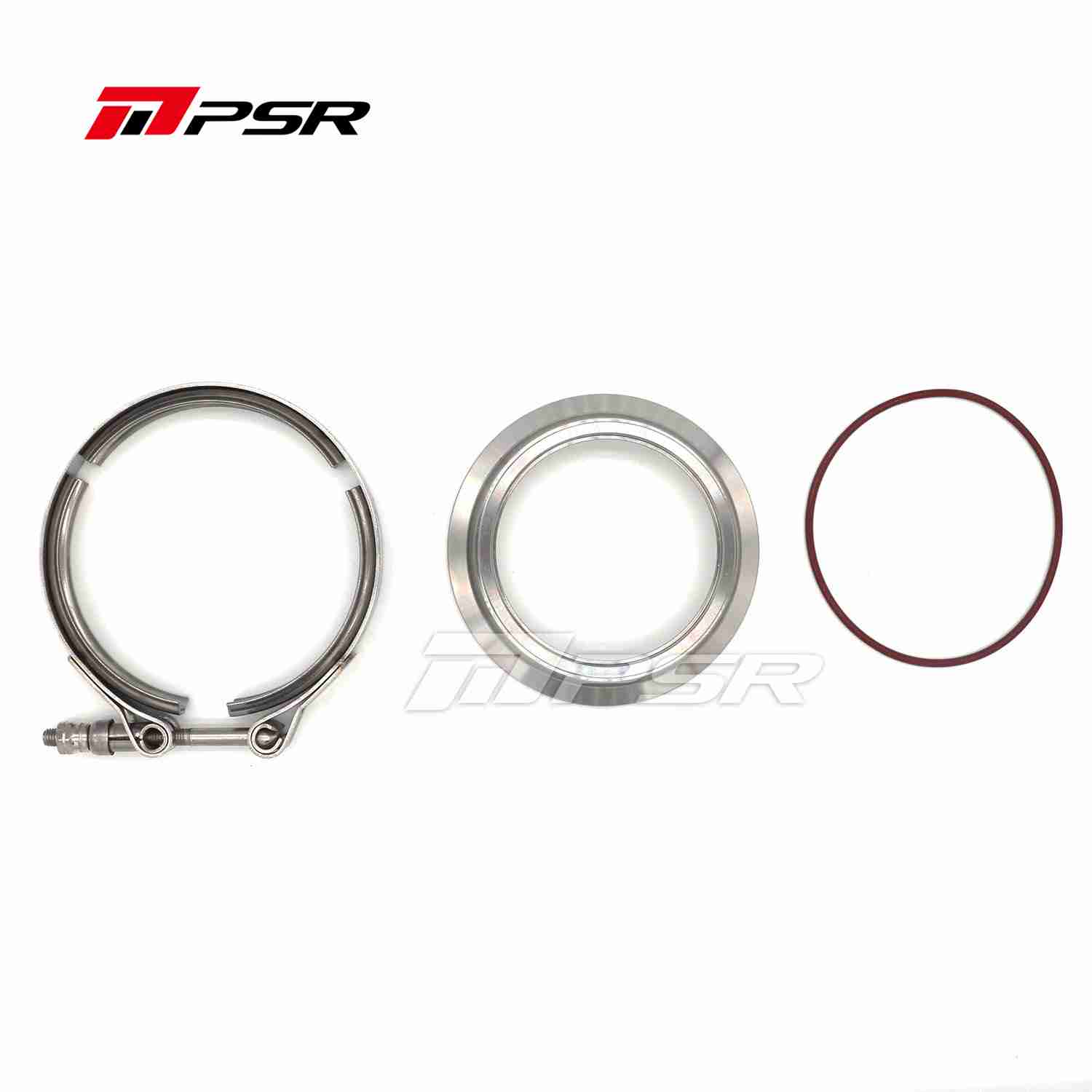 Pulsar Turbo PSR Stainless Steel V-Band 3''/3.5'' Flange&Clamp Kits for PRO PTG75 PT/X42 PT/X45 PT/X47 PT/X50 PT/X55 400 etc. Compressor Outlet