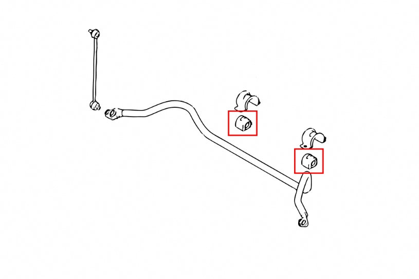 Front Reinforced Stabilizer Bushing Ford Focus, Mazda 3, Volvo V40