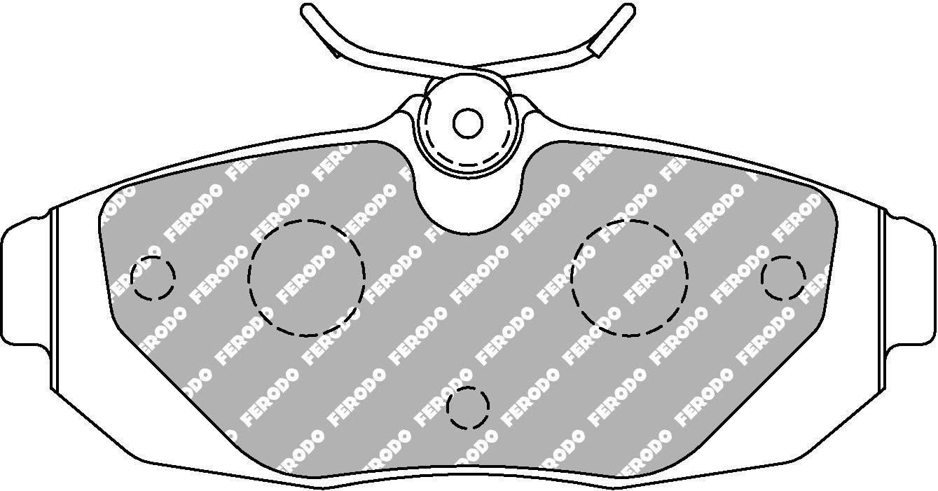 Ferodo Semi-Metallic Brake Pads | FER-FRP3130H