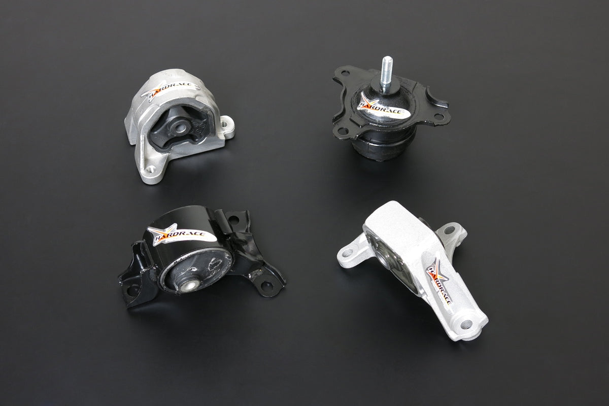 Hardrace Hardened Street Version Mt Engine Mount 4Pc Set Honda Integra DC5 Civic EP3 02-06