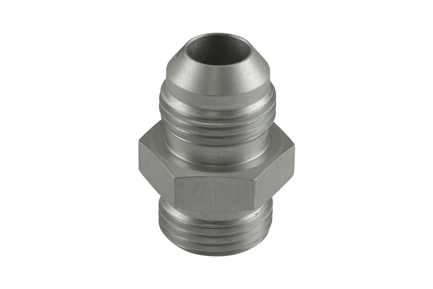 Fitting -8 AN Flare to -8 AN ORB Male Straight - Silver by Turbosmart - performance upgrade from Torque Lab