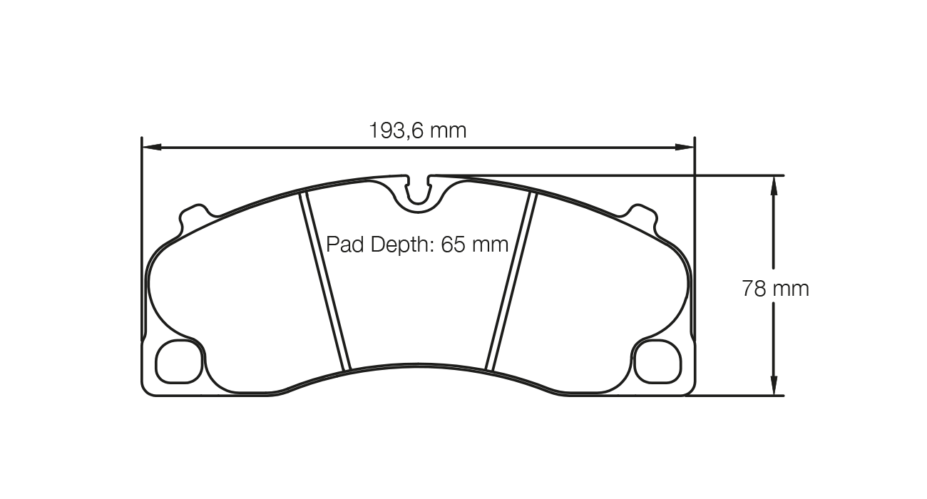Pagid Racing RSC 1 Brake Pads - Front | S4908C01001 - Pagid Racing brake pads