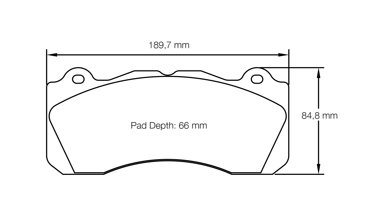 Pagid Racing RSL 29 Brake Pads - Front | S8203R29001 - Pagid Racing brake pads