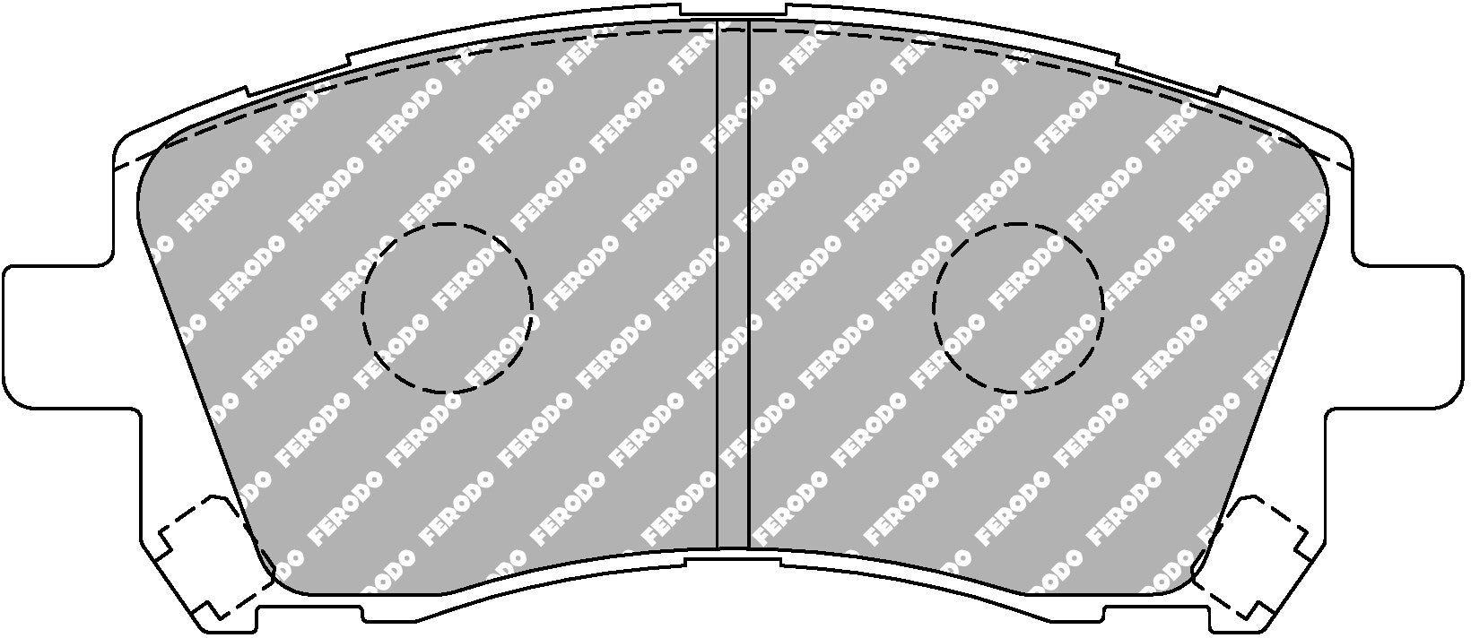Ferodo Semi-Metallic Brake Pads | FER-FDS1327