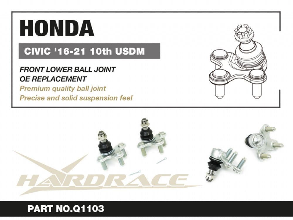 Front Lower Ball Joint Honda Civic, CR-V, Accord