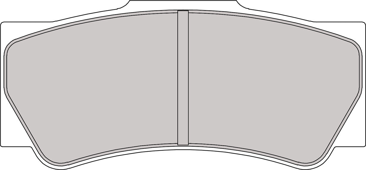 Ferodo Semi-Metallic Brake Pads | FER-FRP3117R