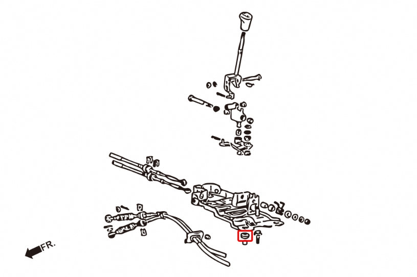 Gear Shift Bushing Mitsubishi