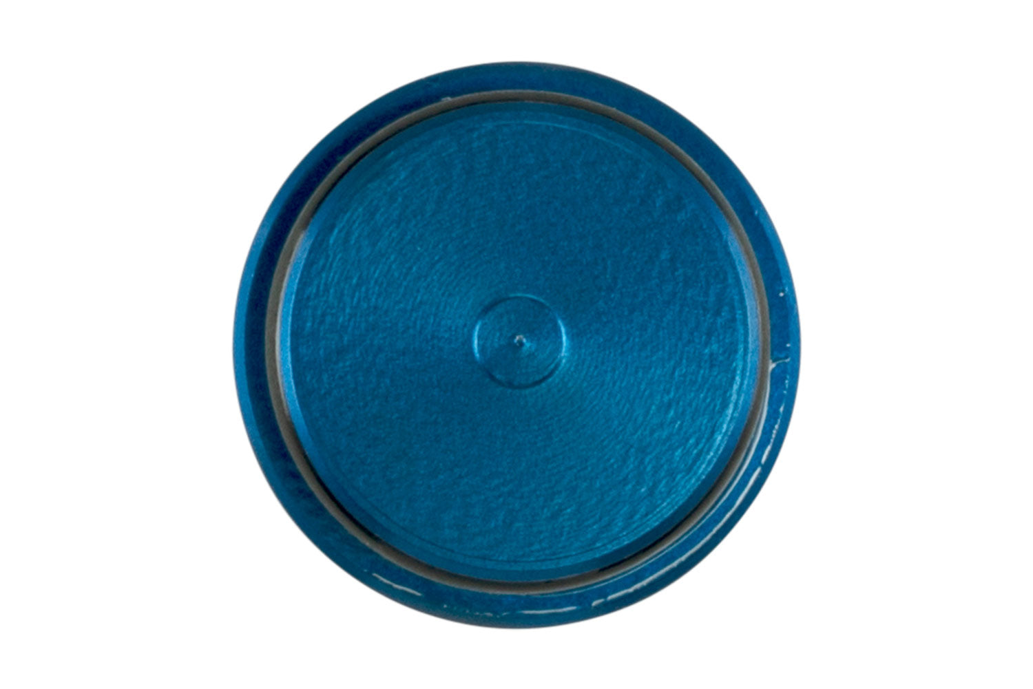 Oil Cap - Blank - Blue
