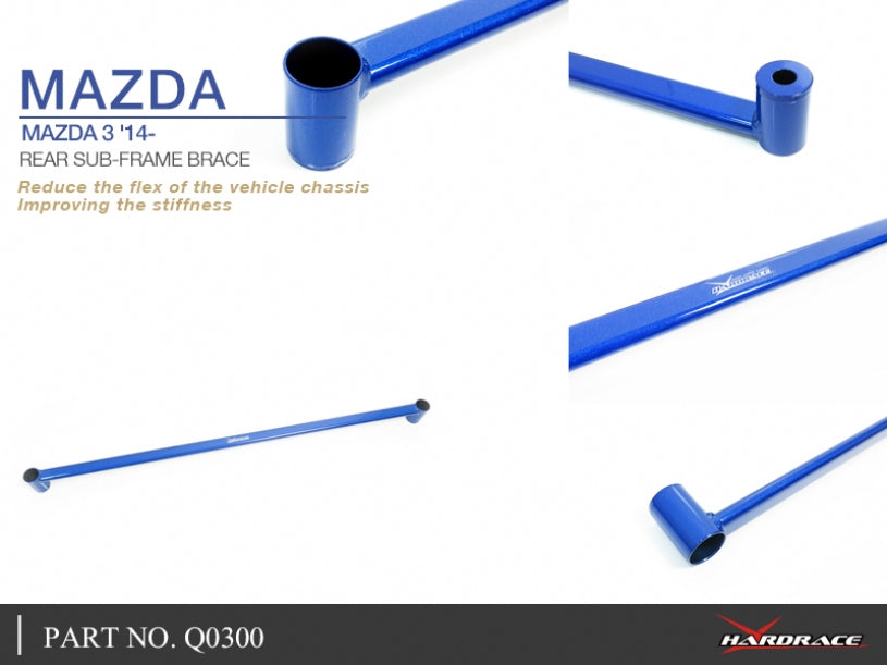 Rear Sub-frame Brace Mazda 3