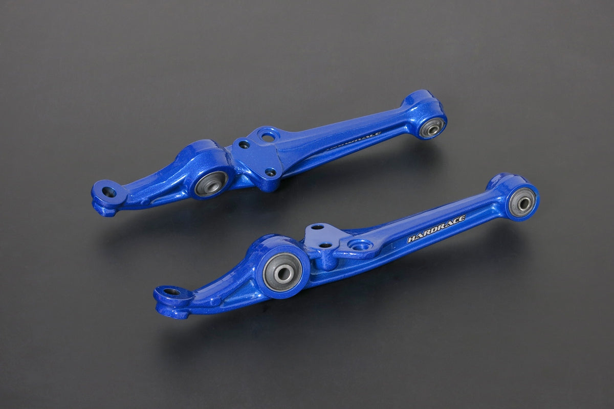 Hardrace Front Lower Control Arm With Hardened Rubber Bushes 2Pc Set Honda Civic EF 88-91