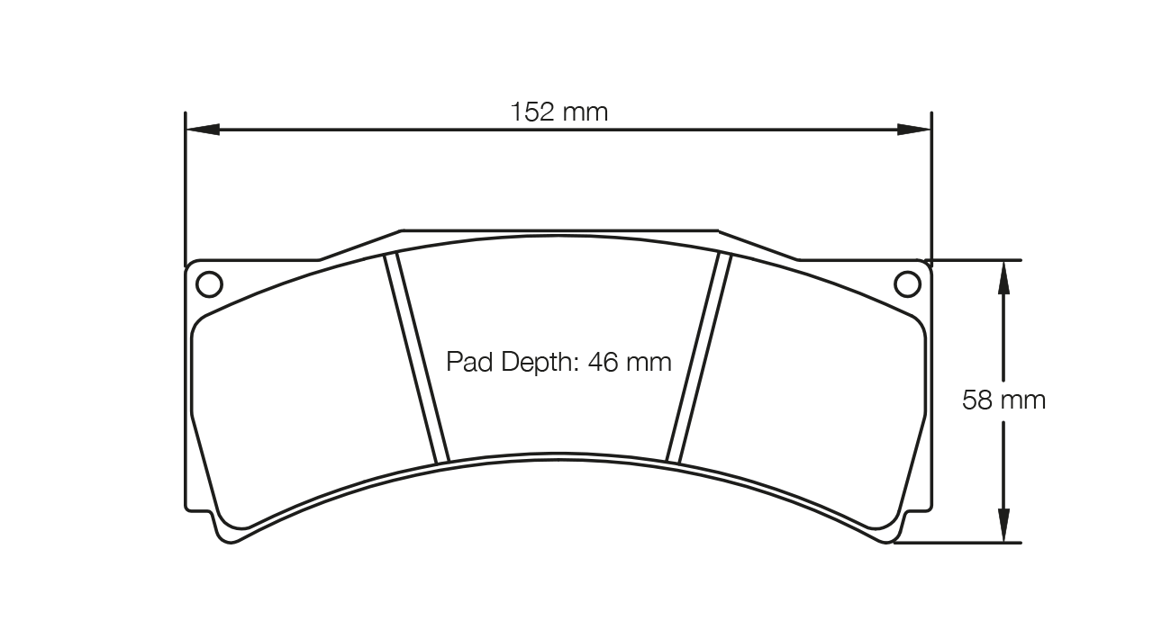 Pagid Racing RST D1 Brake Pads - Rear | S1813TD1001 - Pagid Racing brake pads