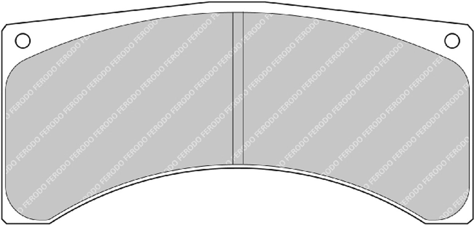 Ferodo Semi-Metallic Brake Pads | FER-FRP3070R