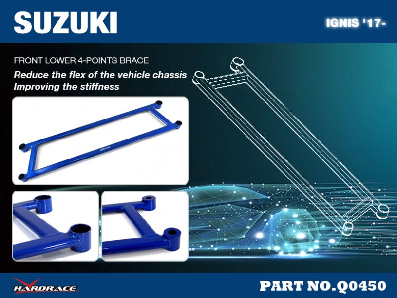 Front Lower 4 Points Brace Suzuki Ignis