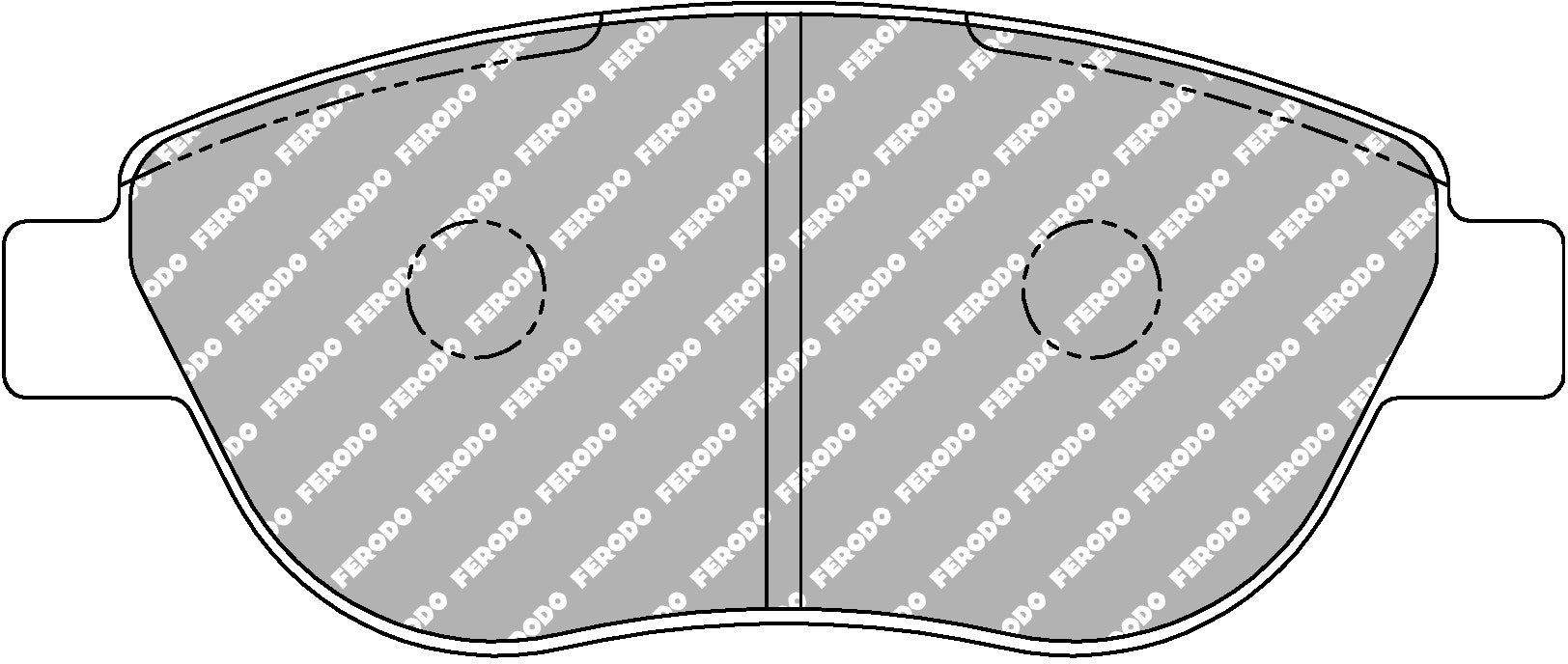 Ferodo Semi-Metallic Brake Pads | FER-FCP1467H