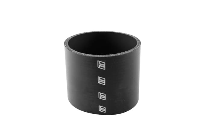 Silicon Hose Straight 3.75"x 90mm BLACK by Turbosmart - performance upgrade from Torque Lab