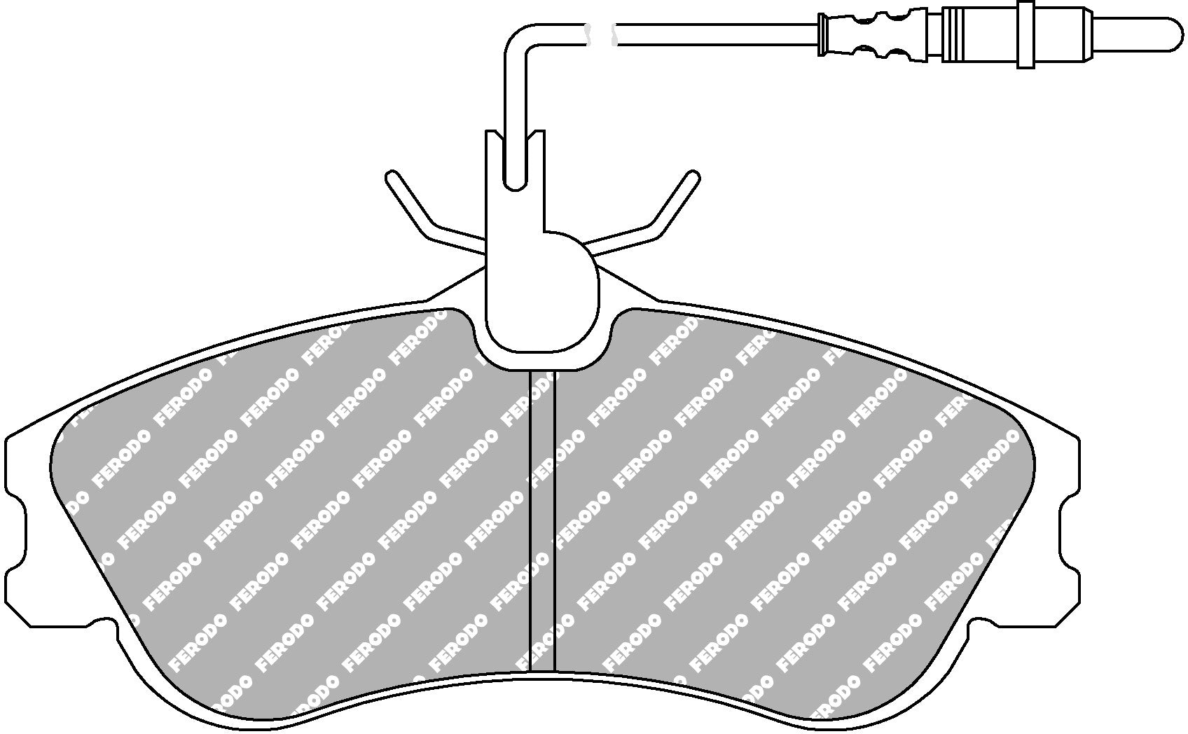 Ferodo Semi-Metallic Brake Pads | FER-FDS1112