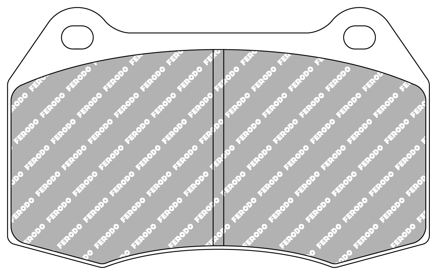 Ferodo Semi-Metallic Brake Pads | FER-FCP1298R