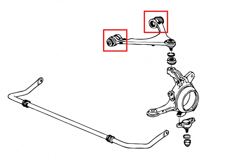 Front Upper Arm Bushing Honda S2000