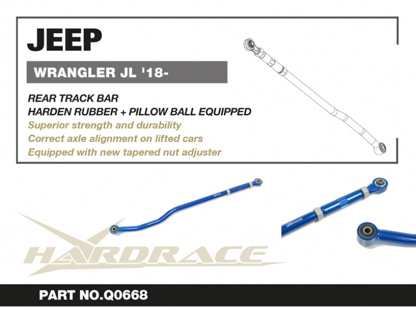 Rear Track Bar Jeep Wrangler, Wrangler unlimited