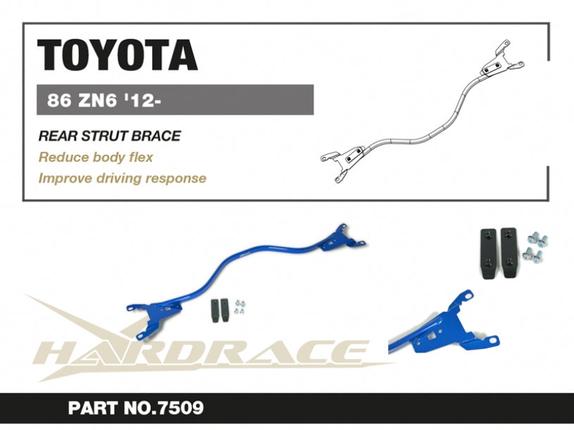 Rear Strut Brace Scion FR-S, Subaru BRZ, Toyota 86