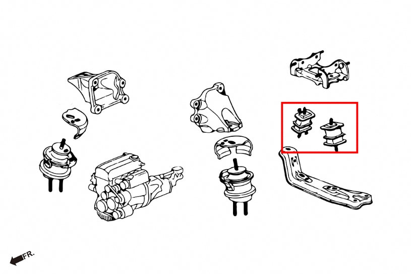 Transmission Mount Honda S2000