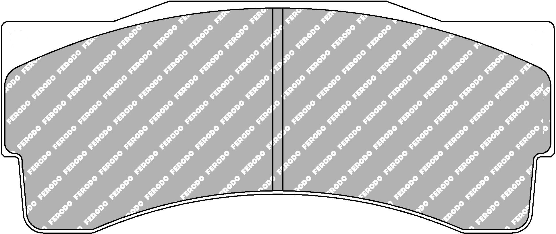 Ferodo Semi-Metallic Brake Pads | FER-FRP3055GB