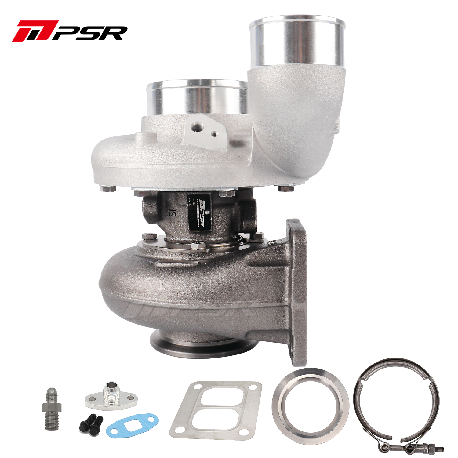 PULSAR Billet 363D 366D 369D DUAL CERAMIC BALL BEARING Turbo with 90¡ã Elbow Outlet Compressor by Pulsar Turbo available at Torque Lab