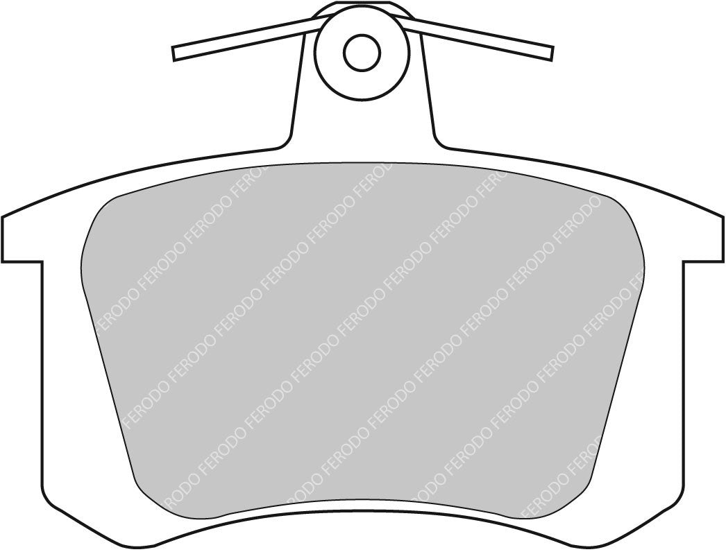 Ferodo Semi-Metallic Brake Pads | FER-FCP596H