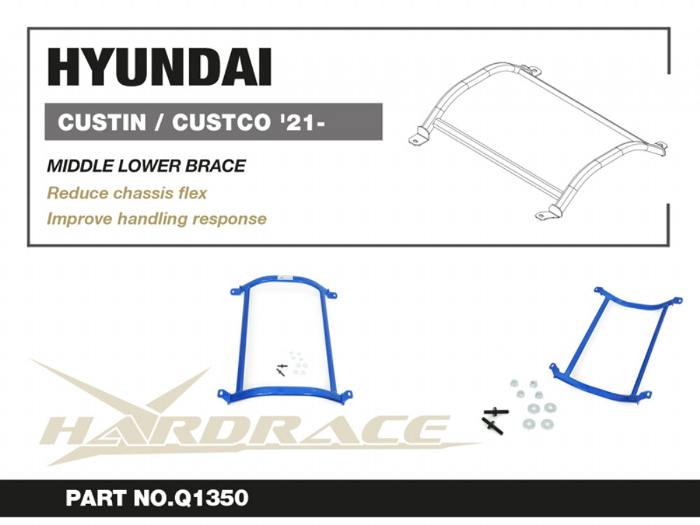 Middle Lower 4-point Brace Hyundai Custin / custo